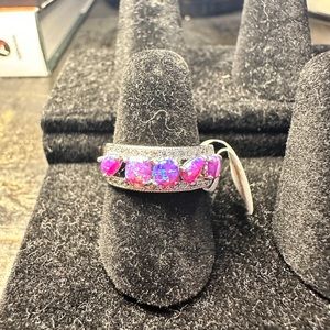 February 2024 Size 6 Bomb Party ring